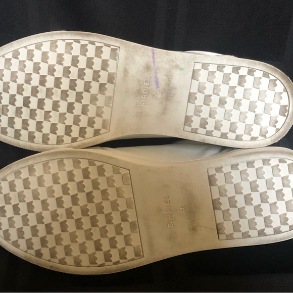 BIRDIES The Cardinal Women's Size 9 White Leather Comfort Sneakers - Picture 10 of 10